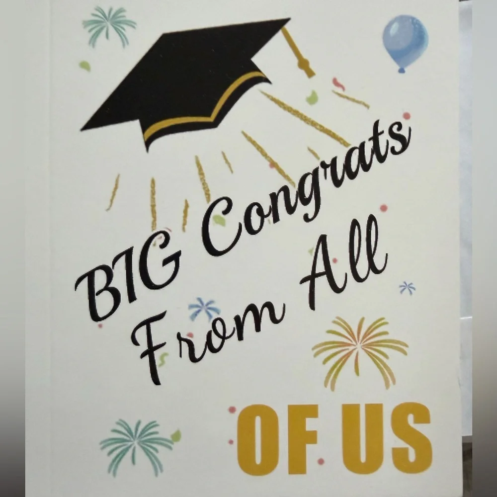 NWT Package of 15 Graduation Greeting Cards and 20 White Envelopes